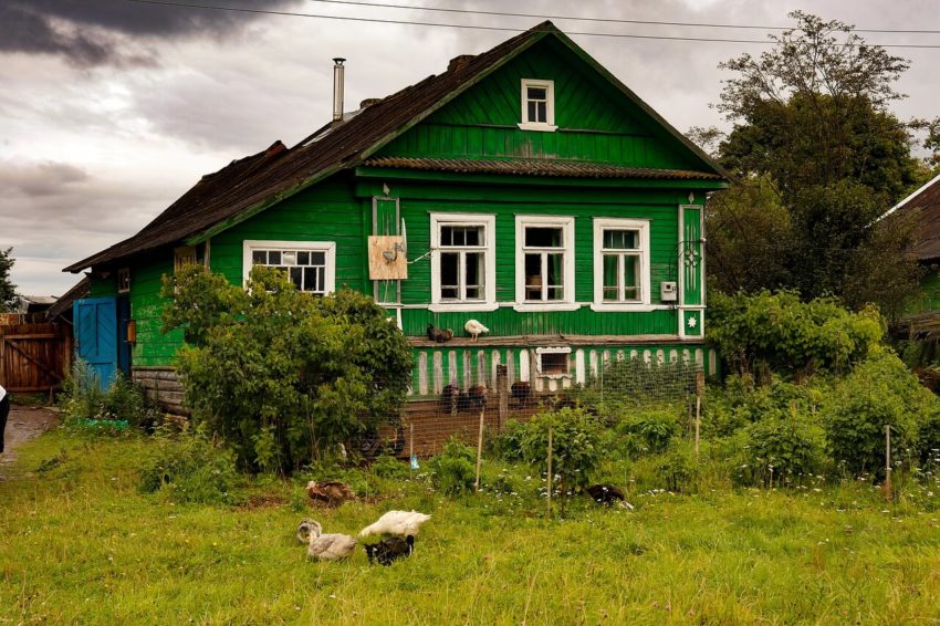 дом деревня