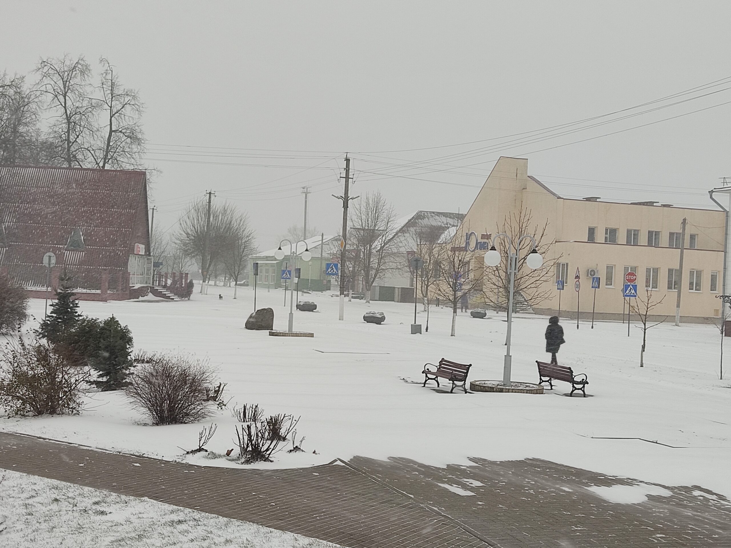 Метель в Старых Дорогах: сняли на видео - Старые Дороги Новости ...