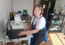 Елена Белавая открыла швейное ателье «С иголочки» в Старых Дорогах