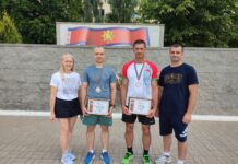 Стародорожане стали четвертыми в чемпионате областного управления МЧС по служебному многоборью