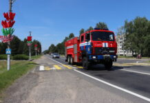 В Стародорожском районе прошла совместная акция МЧС и ГАИ «Уступи дорогу спецсредствам»