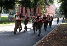 Проверка на прочность: военнослужащие 8-й бригады РХБЗ сдали контрольные занятия по физподготовке