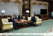 Лукашенко встретился с лидером КПРФ Зюгановым