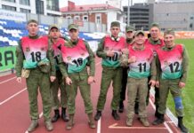 «Золото» в стрельбе, «серебро» и «бронза» в троеборье. Военнослужащие 8-й бригады РХБ защиты стали призерами соревнований