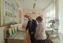Визит на Стародорожчину: начальник главного управления по образованию Миноблисполкома посетил Горковскую СШ